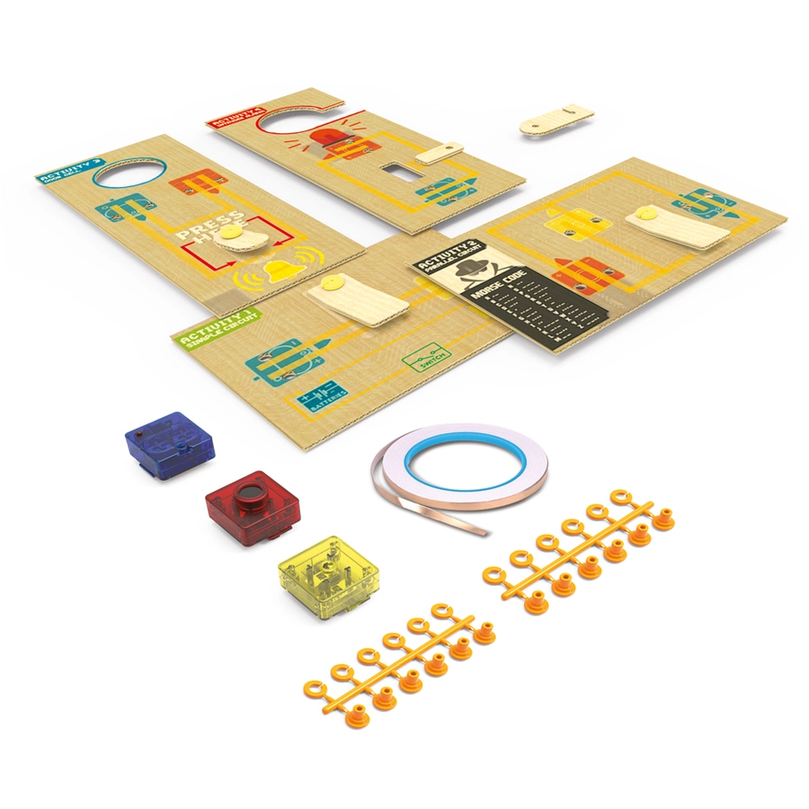 4M Paper Circuit Techcraft - Ton und Licht Bausatz Mehrfarbig
