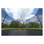 Trampoline med sikkerhetsnett Ø4,27 m