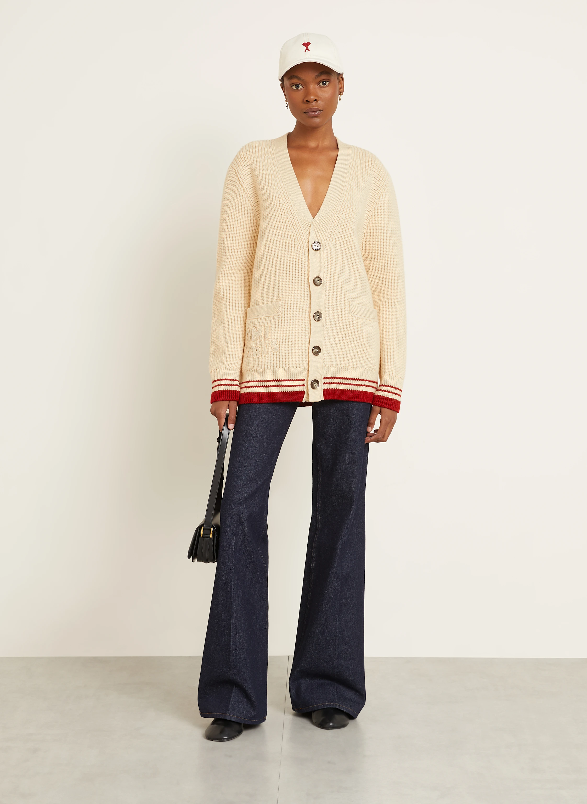 AMI PARIS Strickjacke