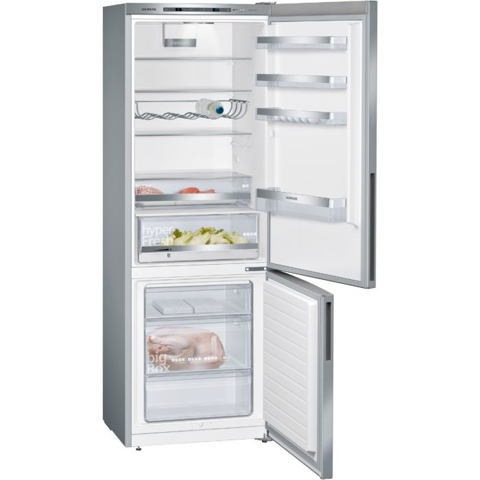 Siemens Kühl-Gefrier-Kombination iQ500 KG49EAICA Edelstahl
