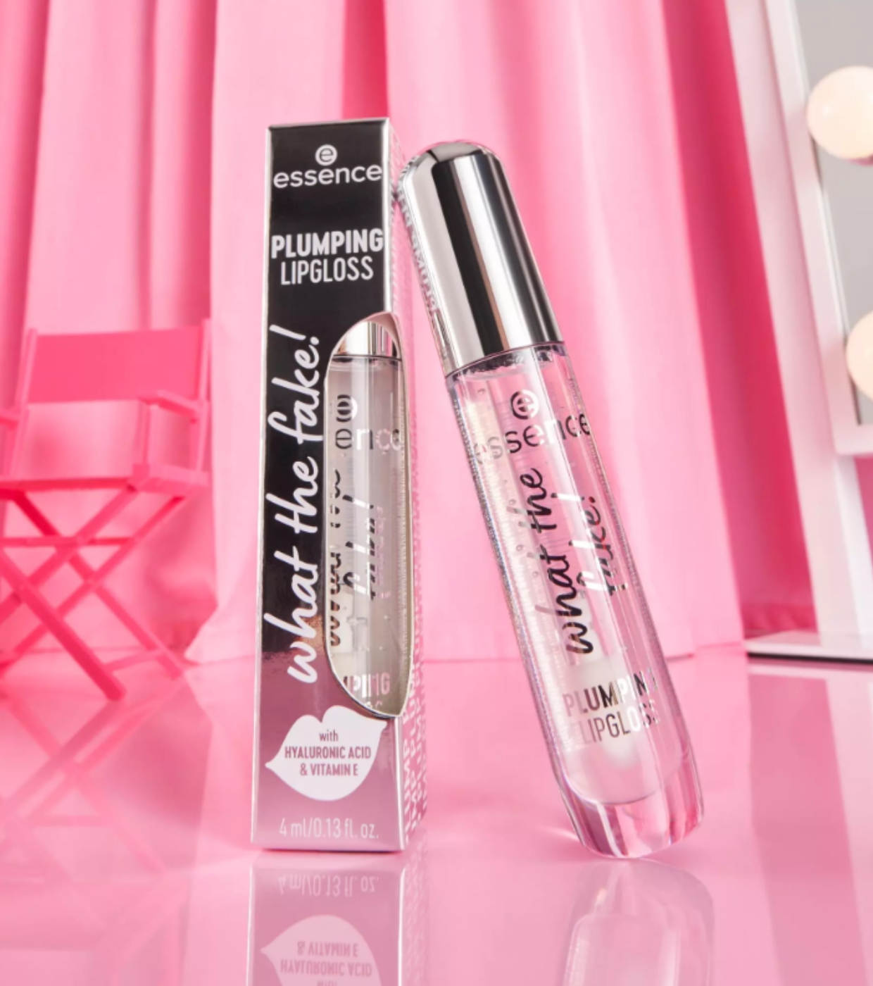 essence - Gloss Labial Volumizador What The Fake! - 100: Sheer Genius