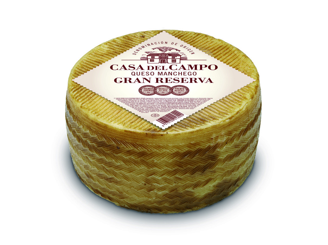 QUEIJO MANCHEGO DOP GRAN RESERVA CASA DEL CAMPO KG