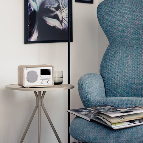 Koop Argon Audio RADIO2 Radio | 5 Jaar Garantie Licht Essenhout