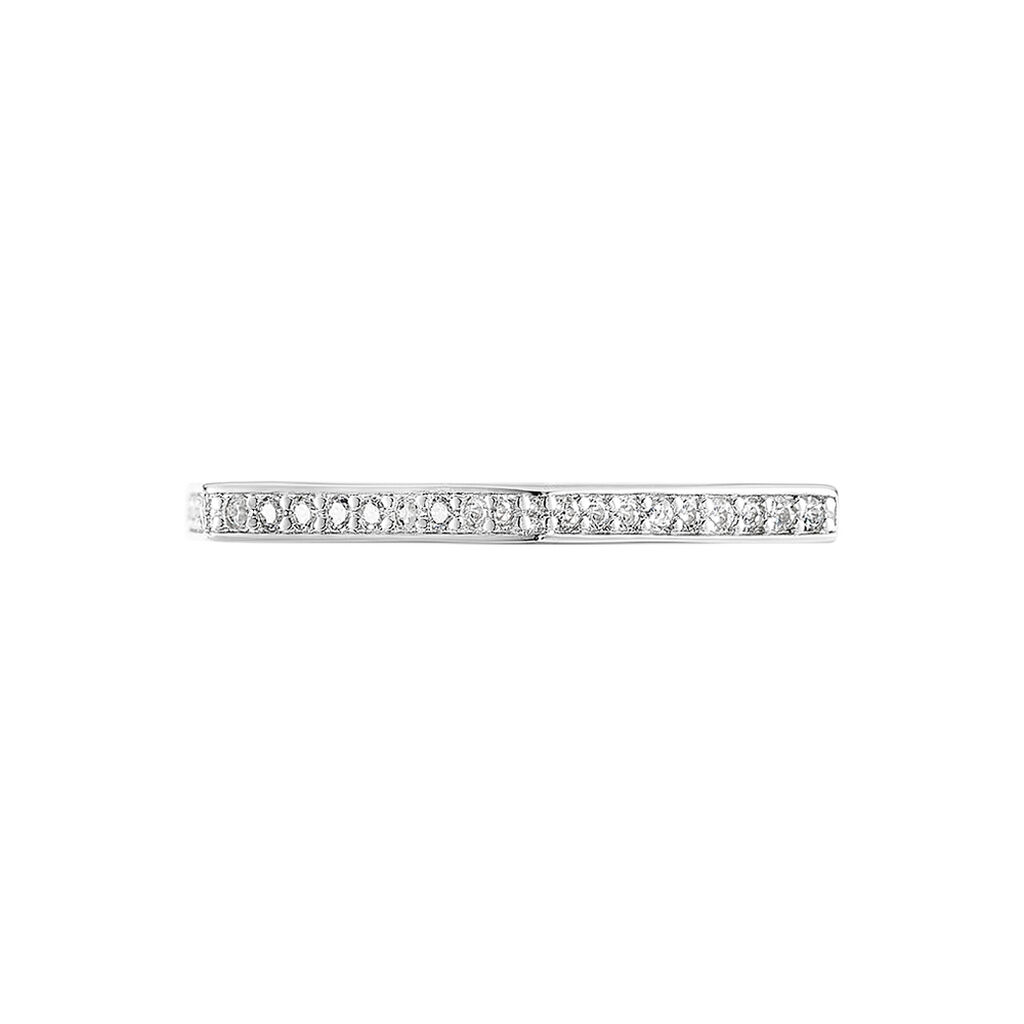 Bague Souhyla Argent Blanc Oxyde De Zirconium