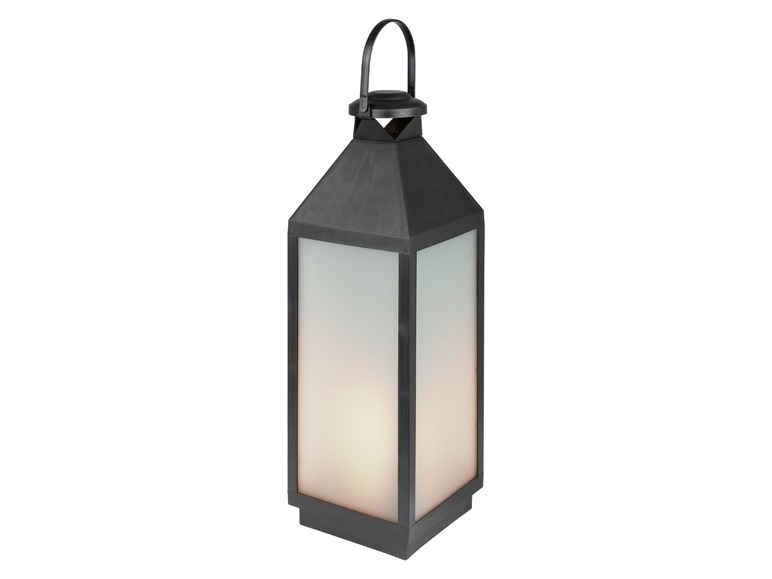 MELINERA® LED-lantaarn, met vlameffect, met 54 LEDs, inclusief batterijen