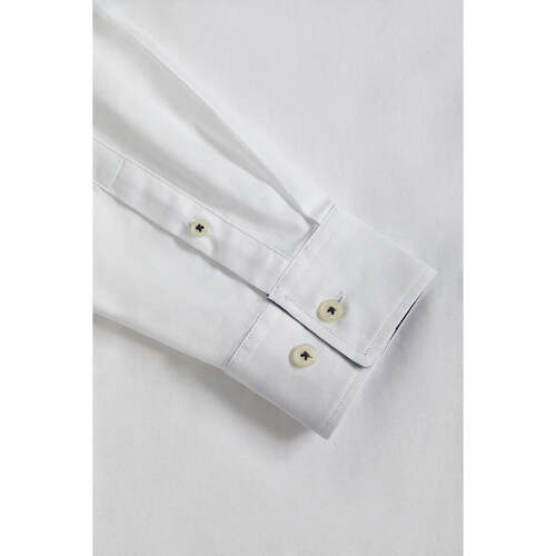 Polo Club - BLOCK FRAME MKT OXFORD SHIRT Blanco