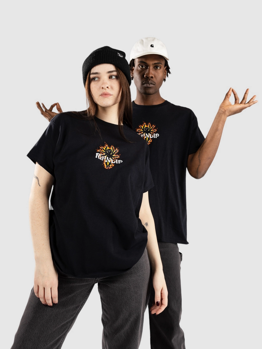 RIPNDIP Illusion Jerm T-Shirt black