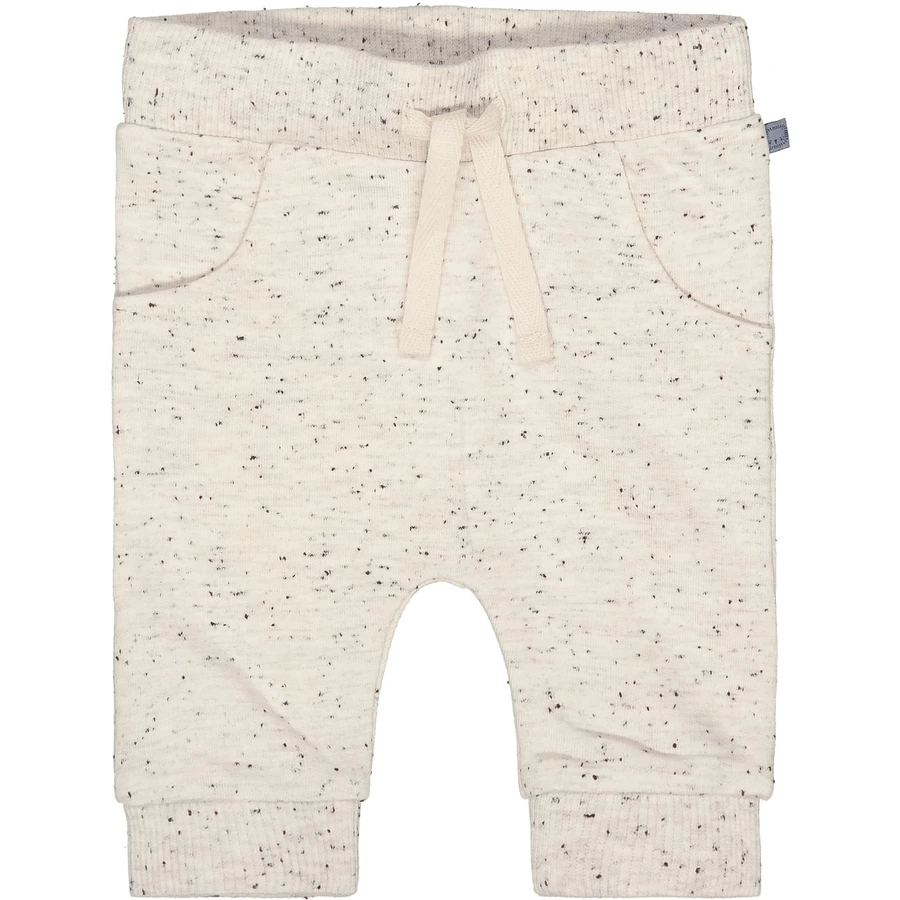 STACCATO Sweathose cream melange strukturiert