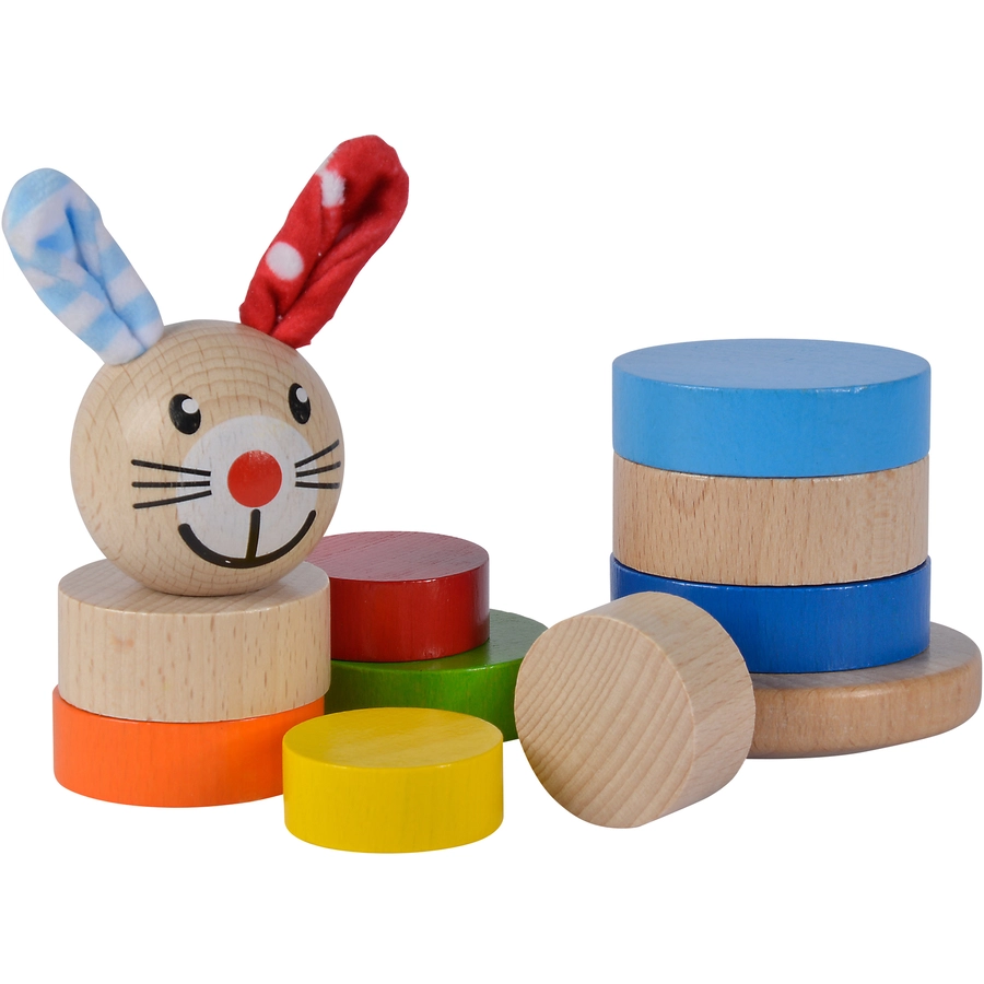 Eichhorn Baby Stapelturm Hase