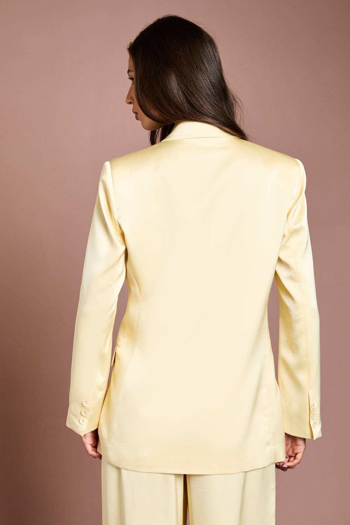 Coast Blazer Croisé En Satin