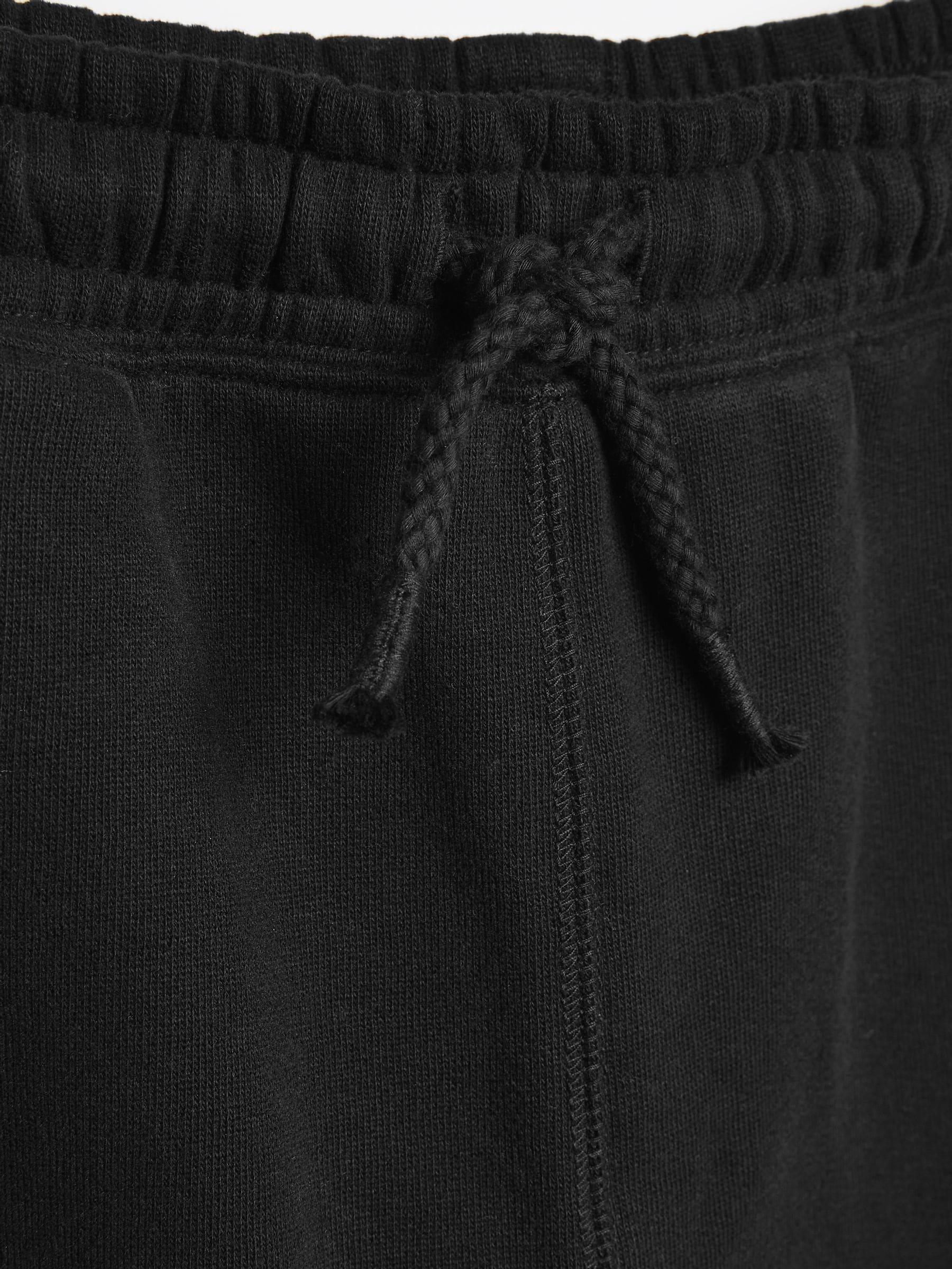 Zwart - Oversized 90s joggingbroeken (3-16 jr)