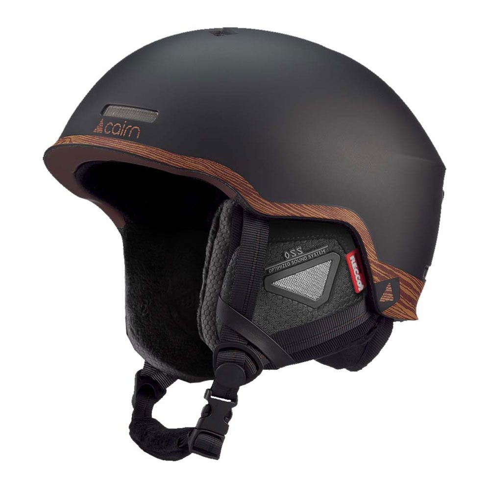 Cairn CENTAURE RESCUE - Casque ski Homme mat black wood