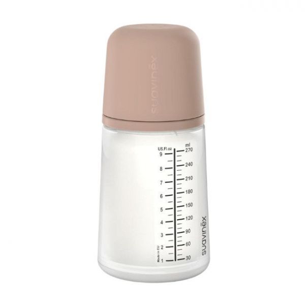 Suavinex Biberão Silicone ZeroZero Anti-Cólicas  3M 270ml