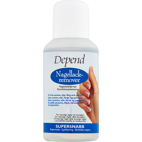 Neglelakfjerner u. acetone parfumefri