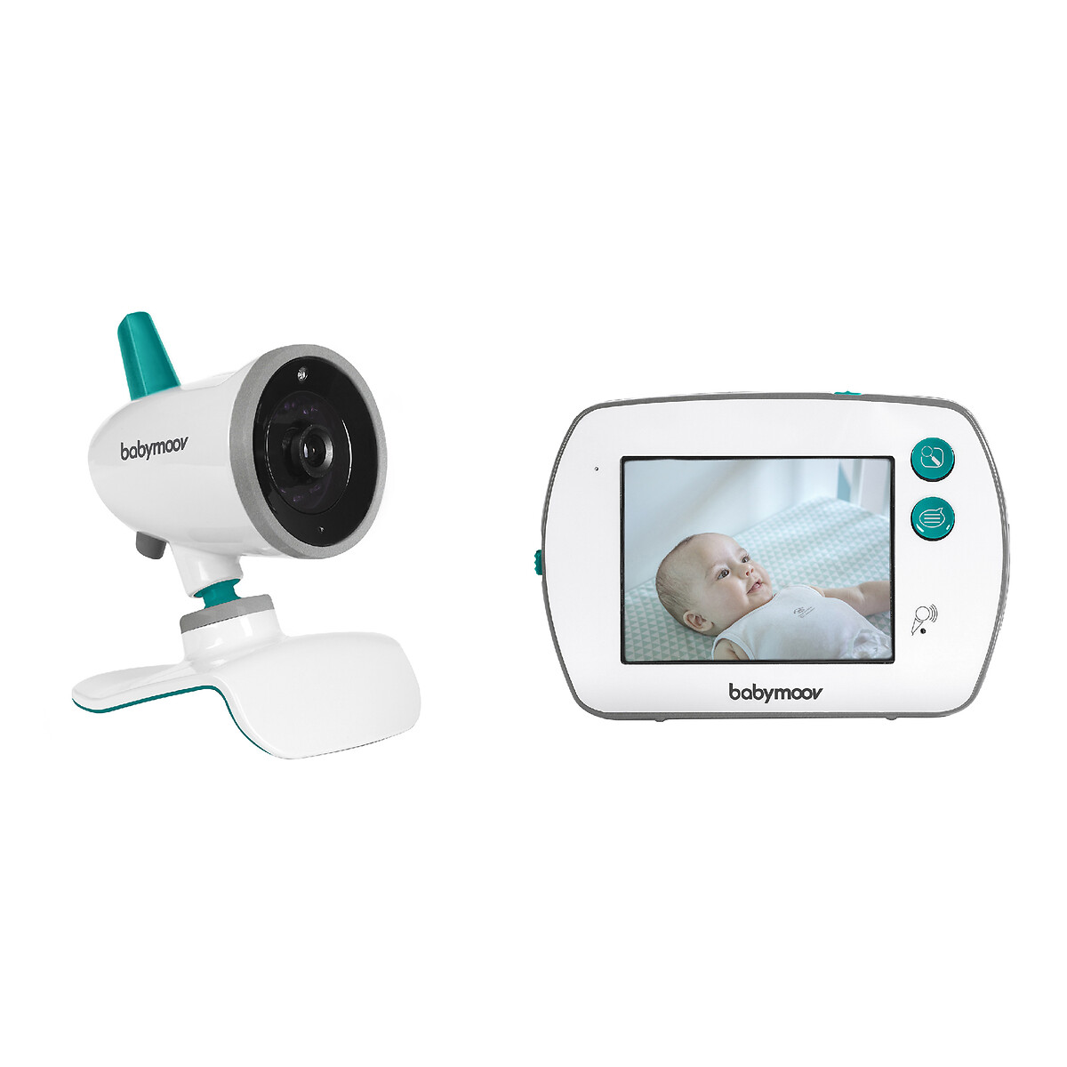BABYMOOV<br>Vídeo de monitoramento de bebê que você sente