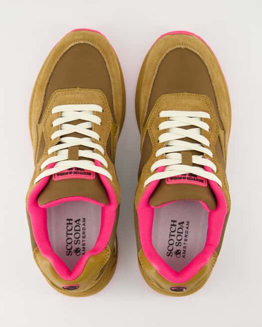 Scotch & Soda Casey Sneaker in Braun