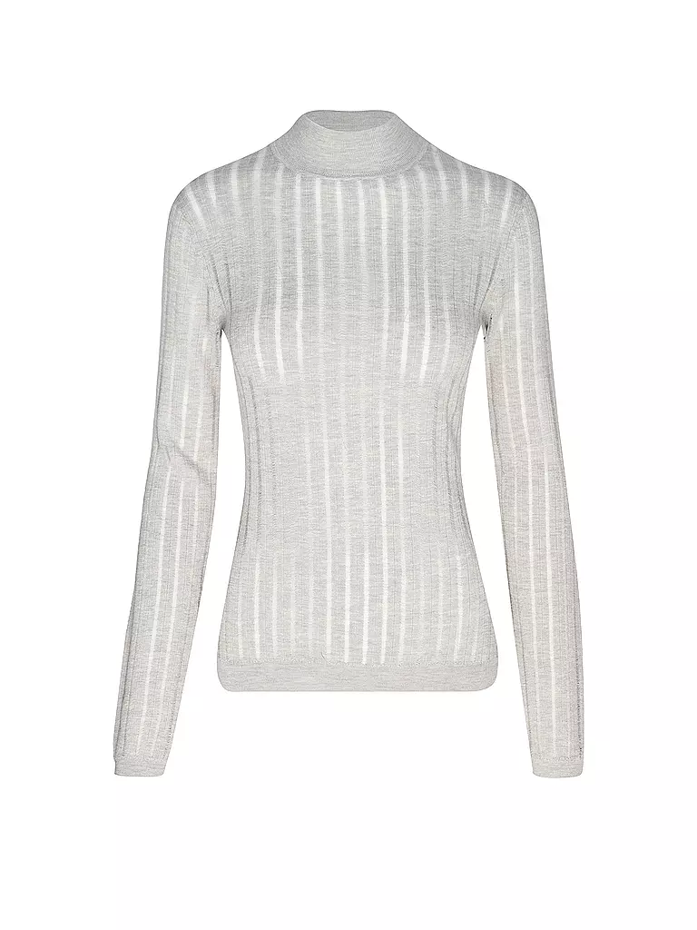 BOSS Rollkragenpullover FATIRAMI grau