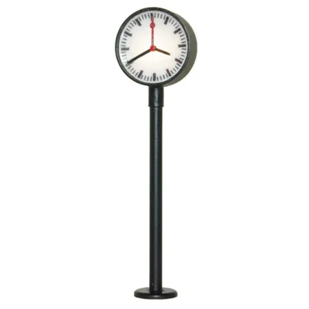 Viessmann 1880 - N Beleuchtete Bahnsteiguhr, LED weiß