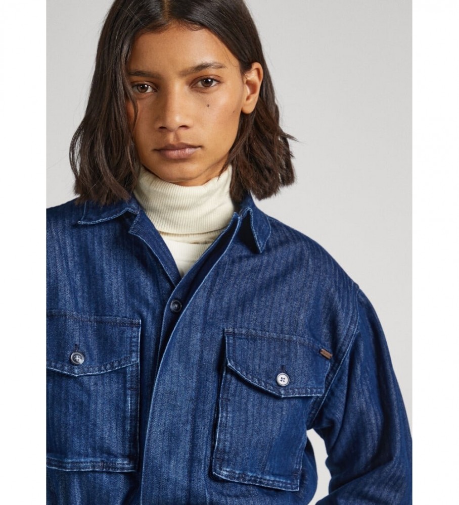 Macacão Pepe Jeans Odile azul
