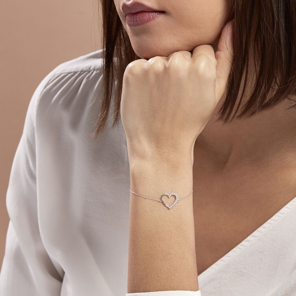 Bracelet Chlora Or Blanc Diamant