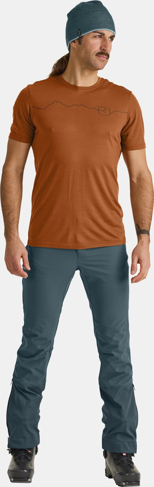 Col Becchei Pants Herre 87801/Dark Arctic Grey