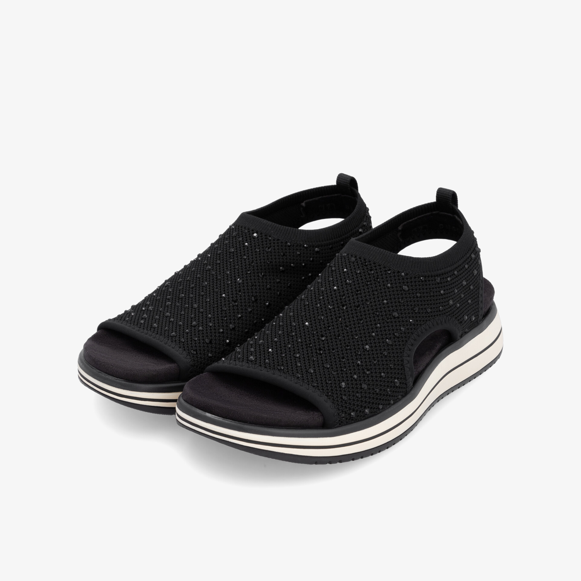 remonte Damen Sandalen schwarz