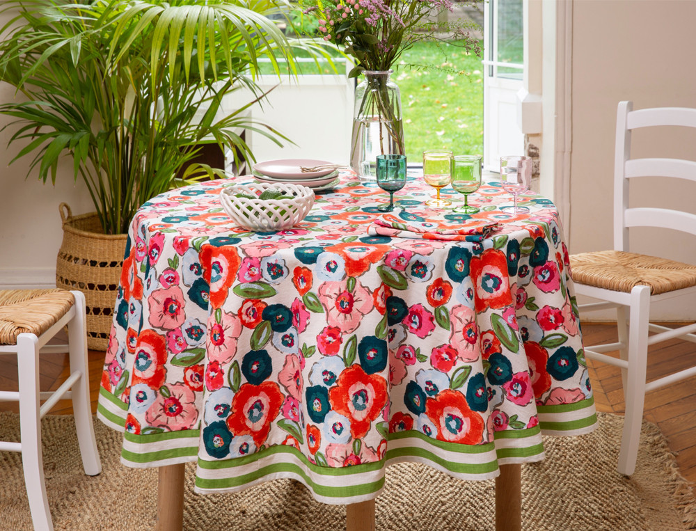 Nappe-Sorbets de fleurs