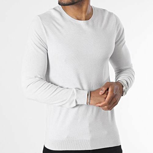 Pull Marc 11516478D Gris Chiné