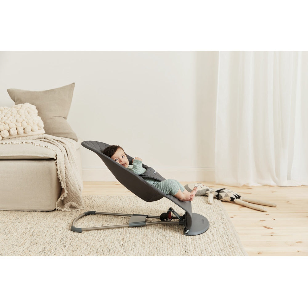 Køb BabyBjörn Anthracite Grey Skråstol Bliss Klassisk Quilt