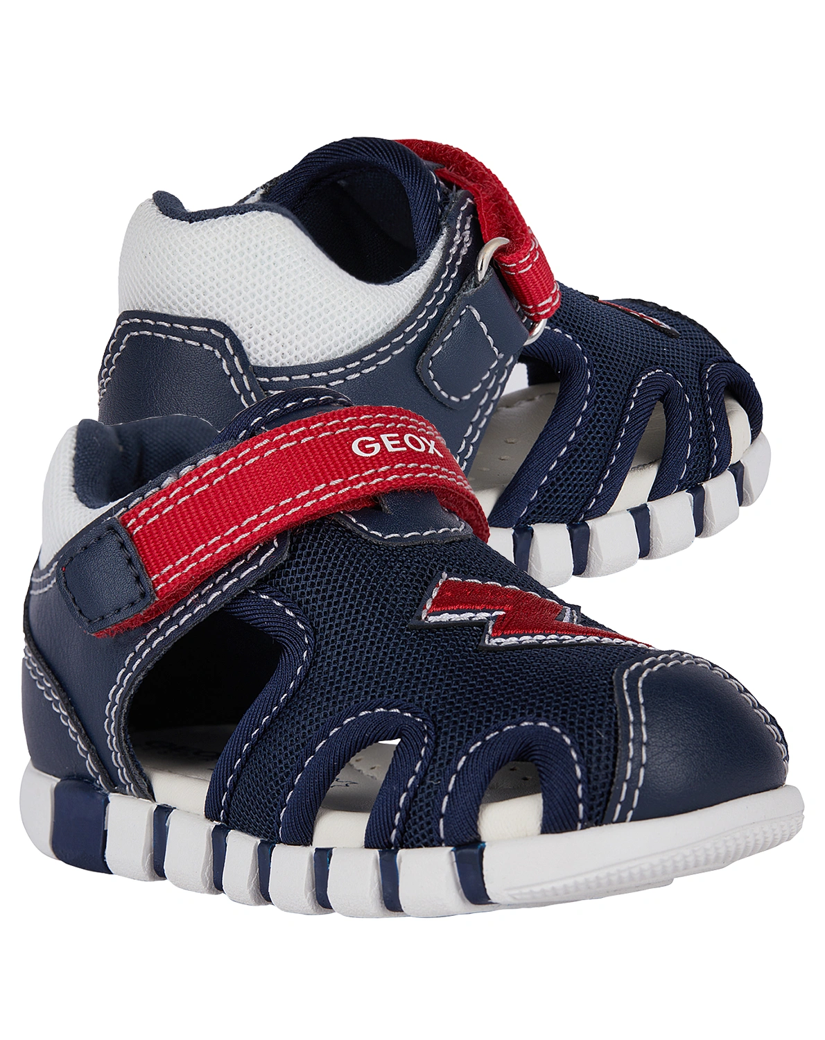 Lauflernsandalen B IUPIDOO B in navy&red