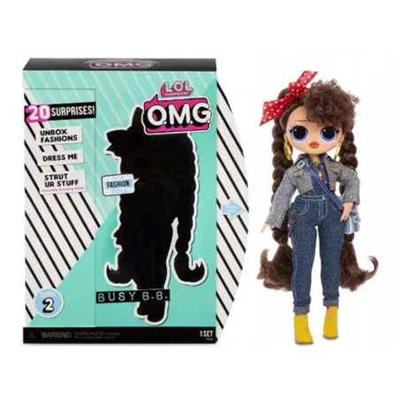 MGA Entertainment L.O.L. Surprise! O.M.G. Puppe Busy B.B.