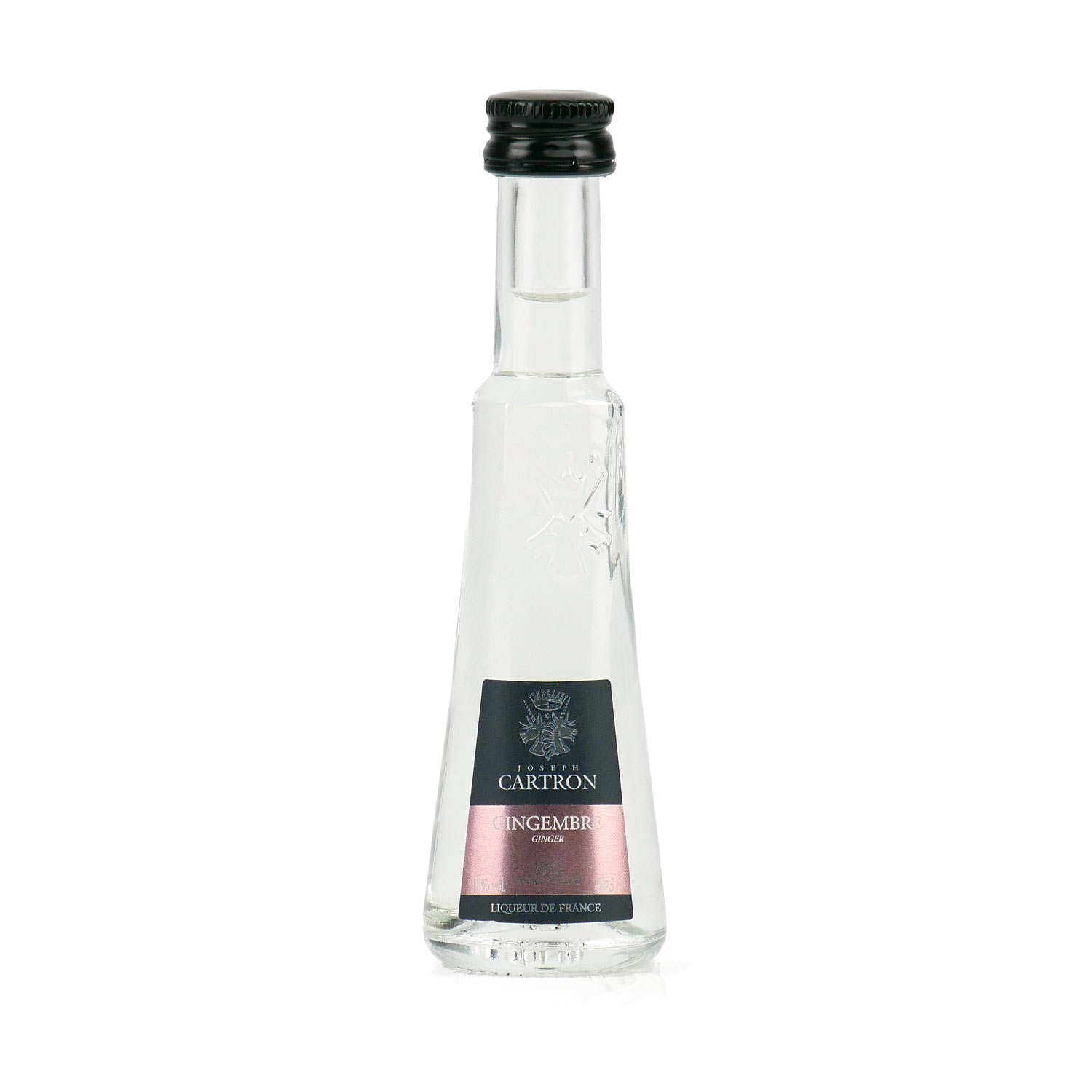 Mignonnette de liqueur de Gingembre 18% - Joseph Cartron