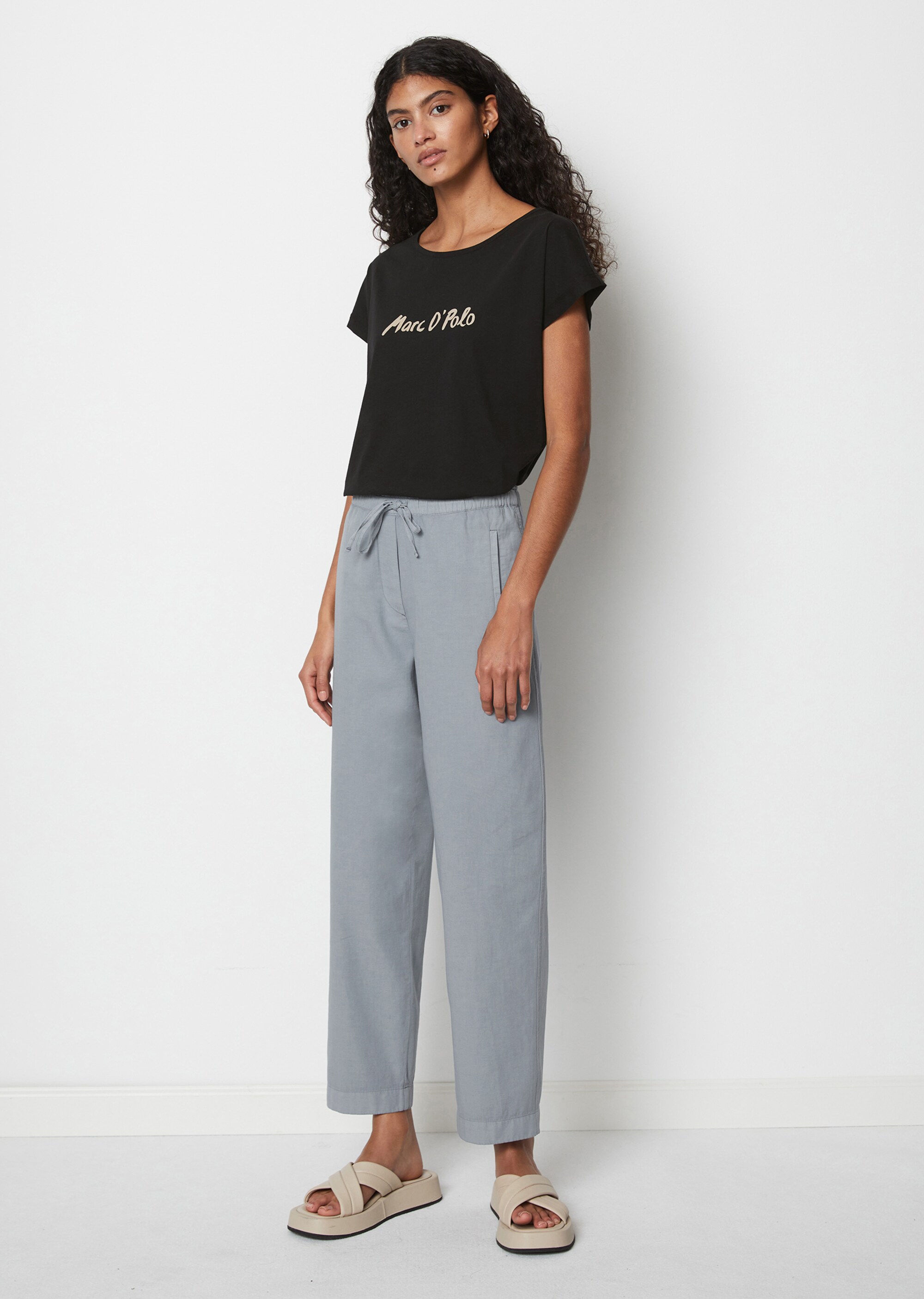 T-Shirt relaxedaus leichtem Single Jersey