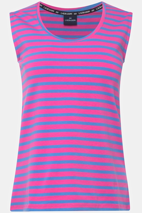 Ringeltop, Slim Fit, Rundhals