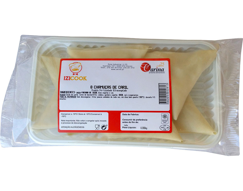CHAMUÇAS IZICOOK CARIL 8UN 260G