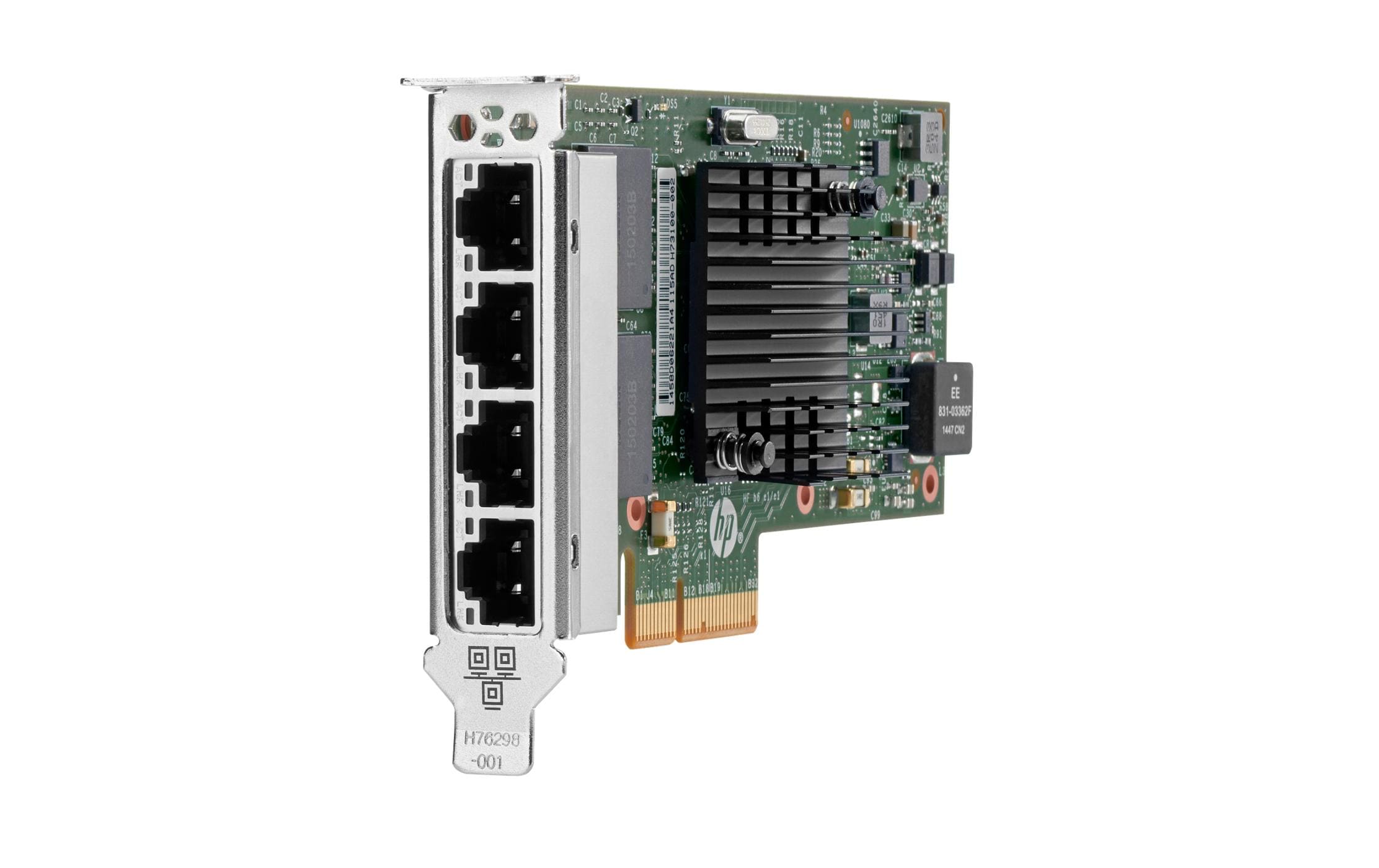 Netzwerkkarte 811546-B21 PCI-Express x4<br>HPE Ethernet 1 Gb BASE-T I350-T4V2 Adapter mit 4 Anschlüssen