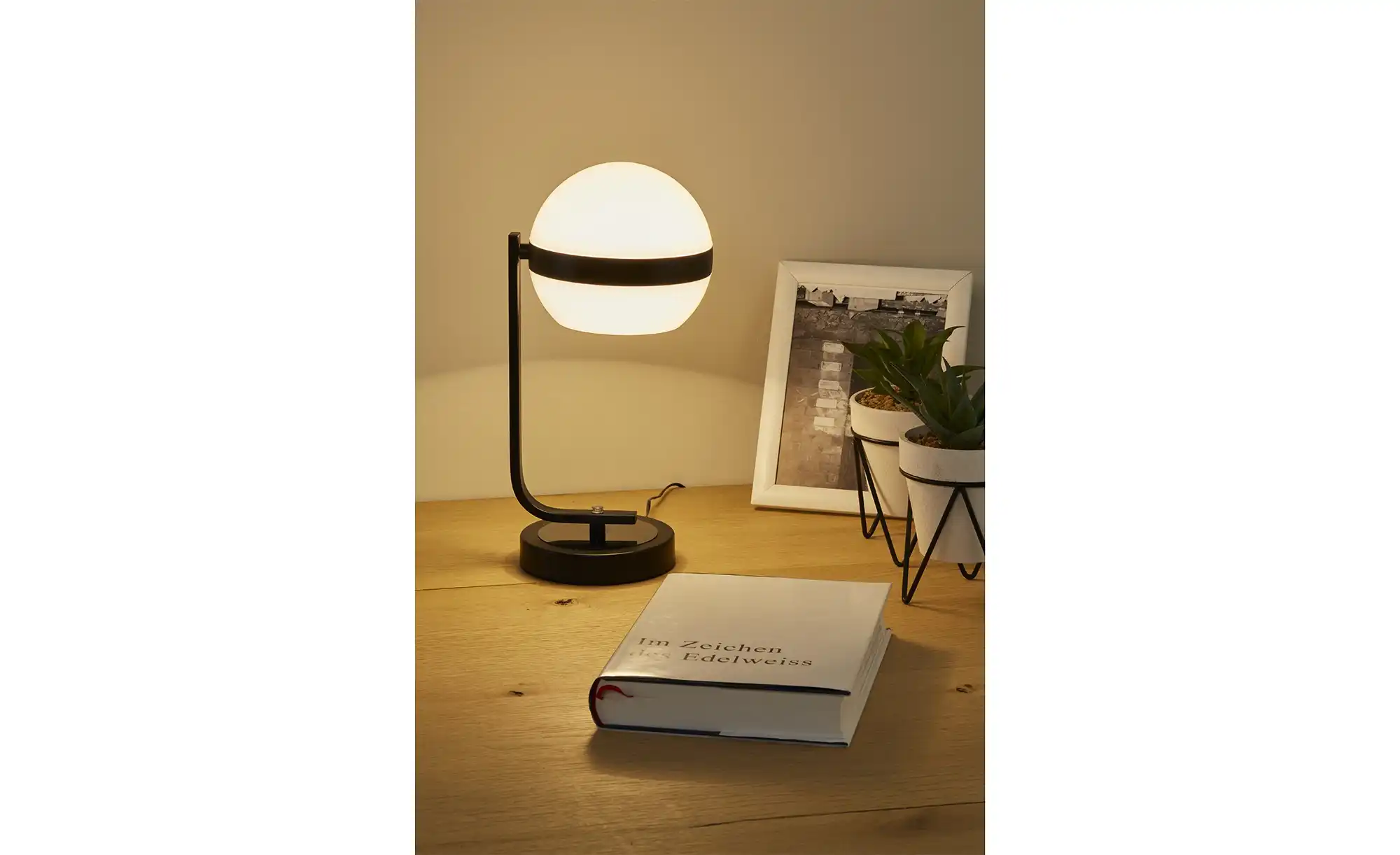 KHG LED-Tischleuchte, 1-flammig, schwarz