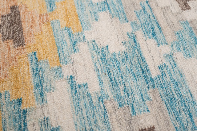 TOM TAILOR HOME Teppich »Check Kelim« rechteckig 5 mm Höhe handgewebt, mit Fransen, Boho-Style