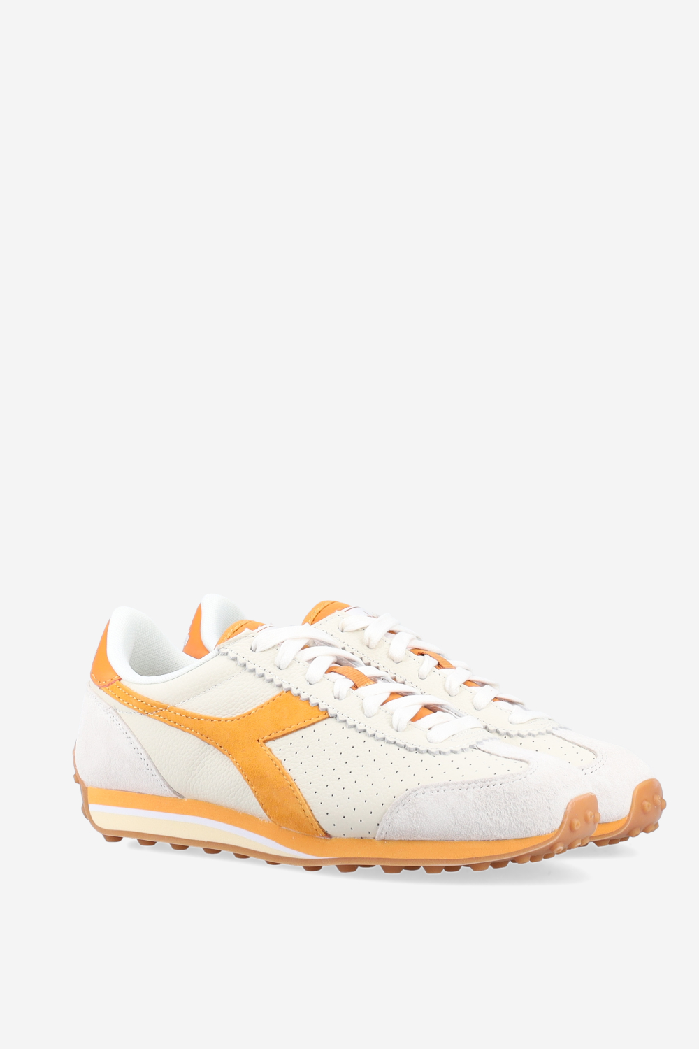 Rally Punched leather sneakers