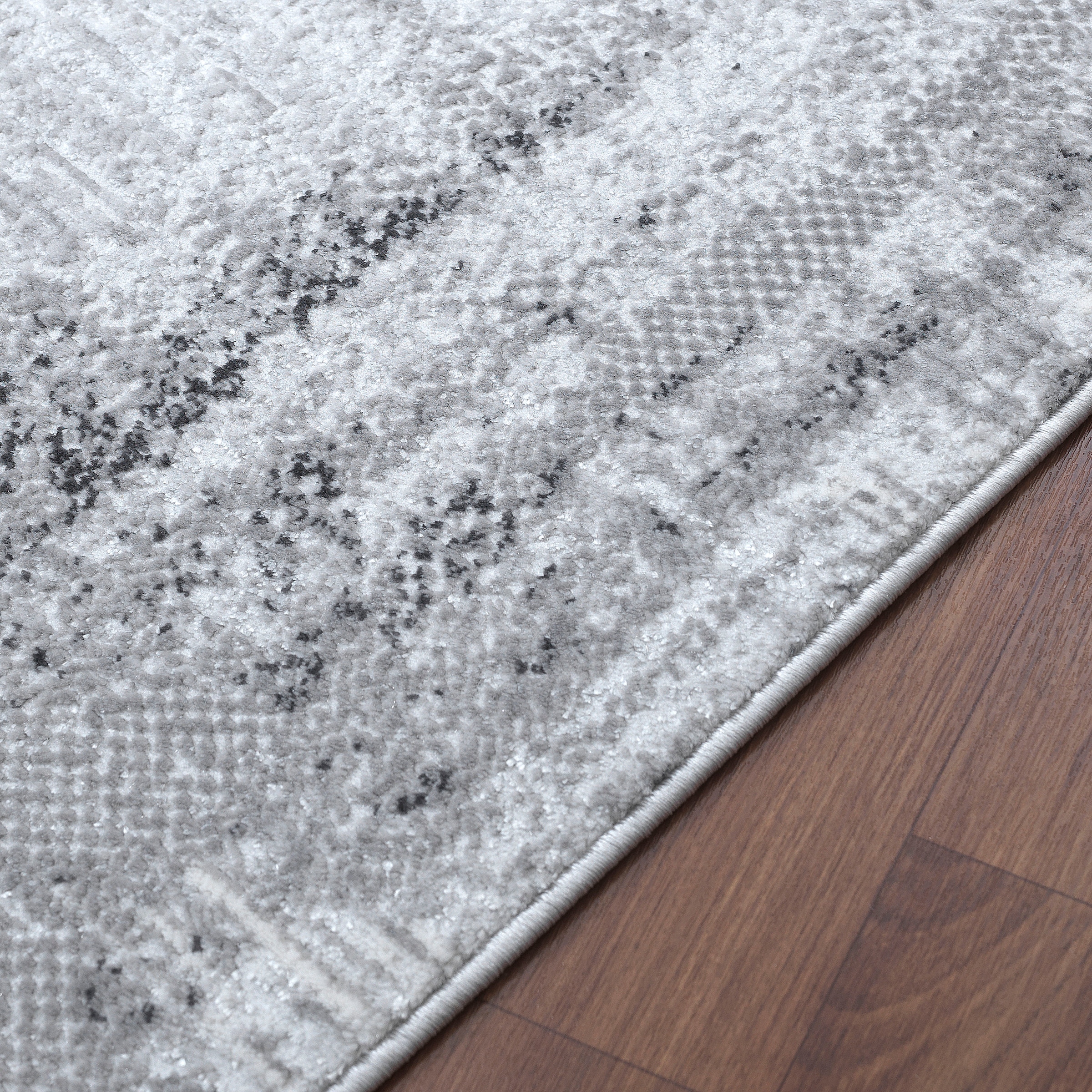 Sanat Teppich »Harmony 3215 , auch als Läufer« rechteckig 12 mm Höhe weicher Kurzflorteppich, meliert, Wohnzimmer, Schlafzimmer