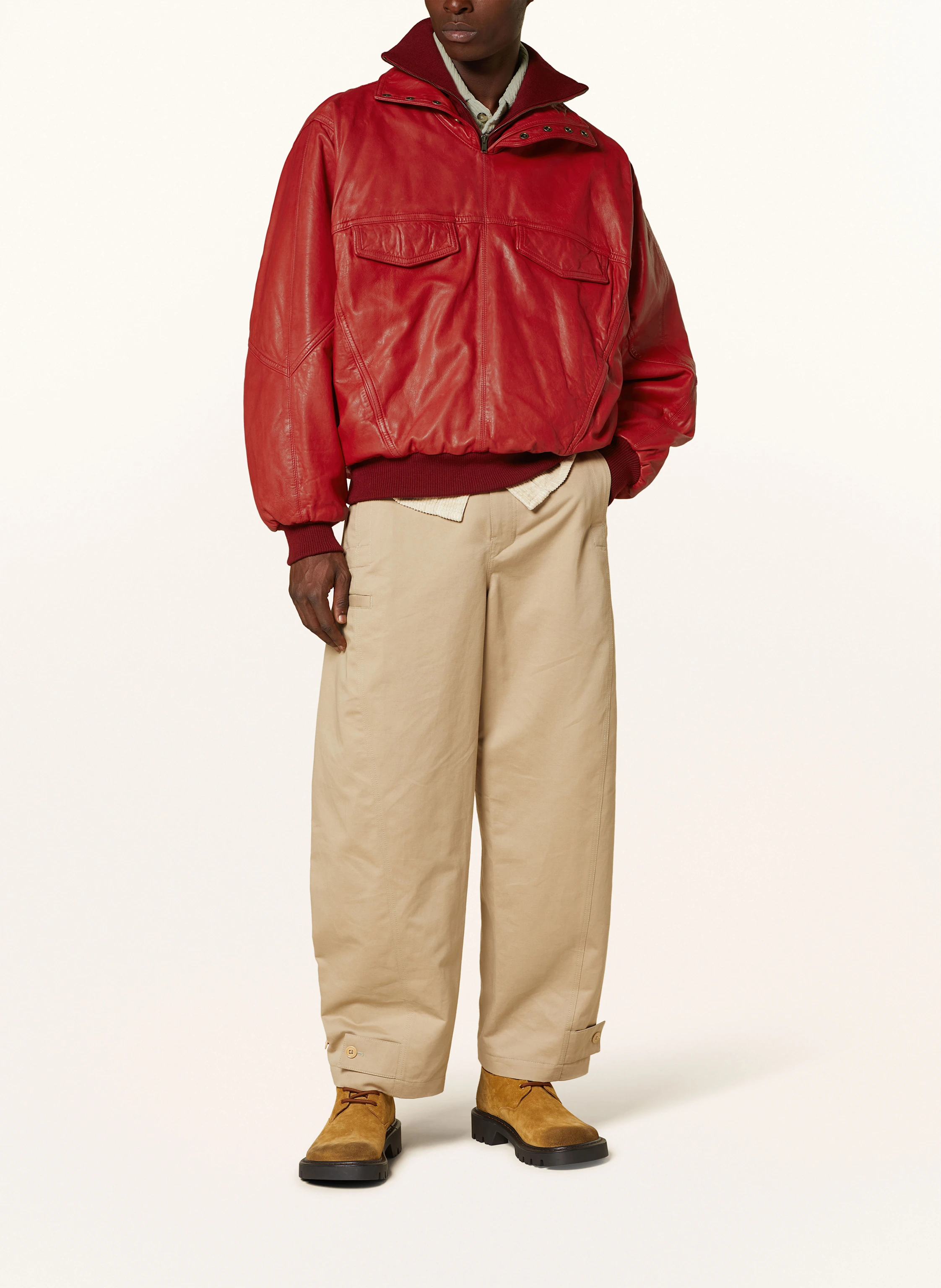 ISABEL MARANT Schlupfjacke CILIAN aus Leder