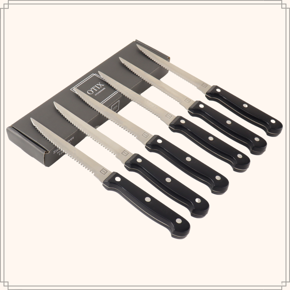 Orange85 Steakmessen set 6 delig