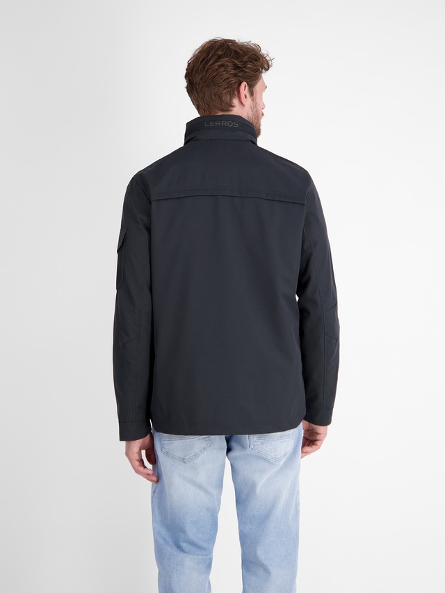 LERROS Outdoorjacke »LERROS Shell-Blouson mit Kapuze« mit Kapuze Wasser- und windabweisend, atmungsaktiv