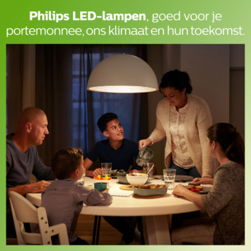 Philips LED edison E27 40W filament goud