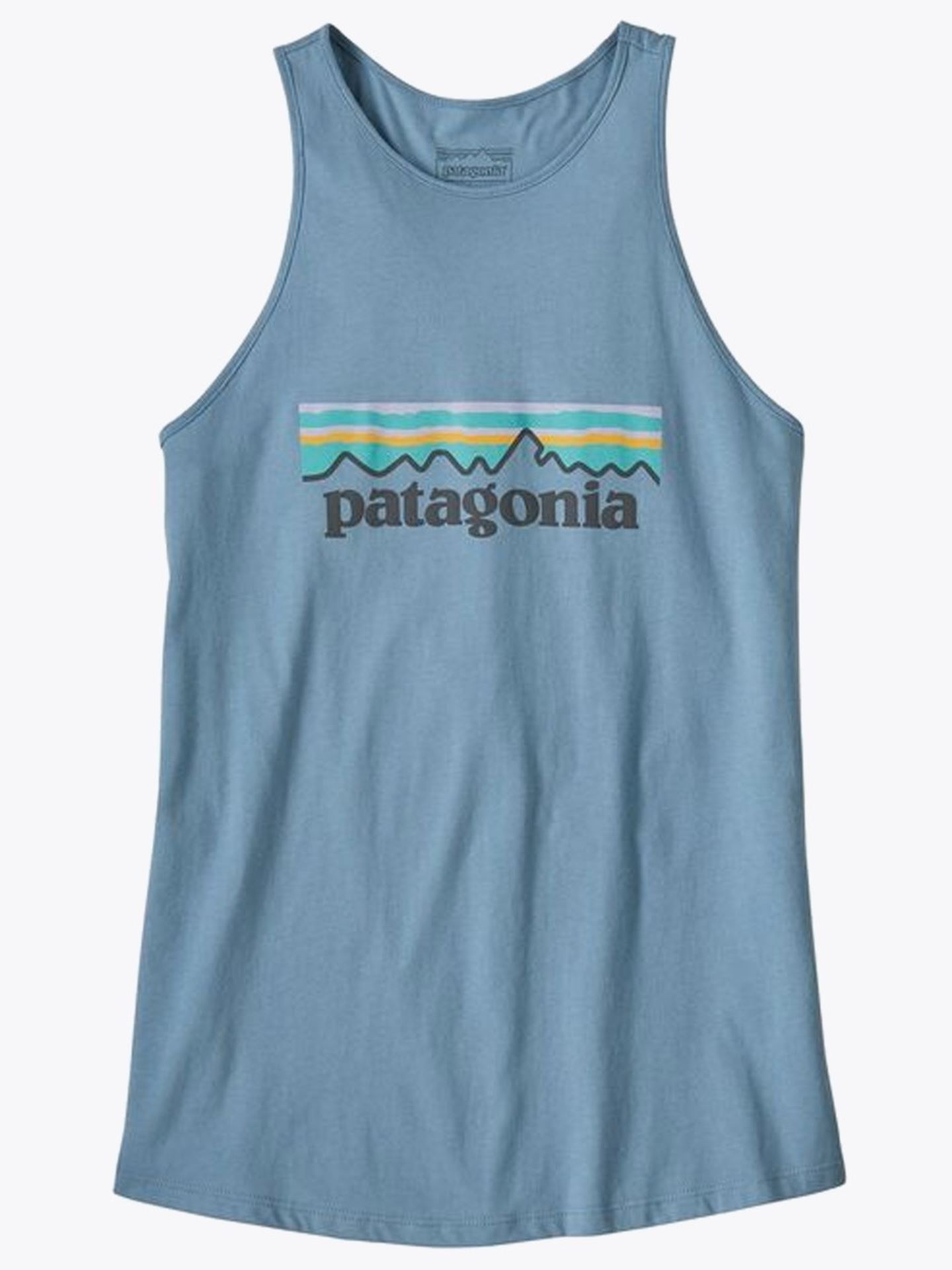 W Pastel P-6 Logo Organic High Neck Tank