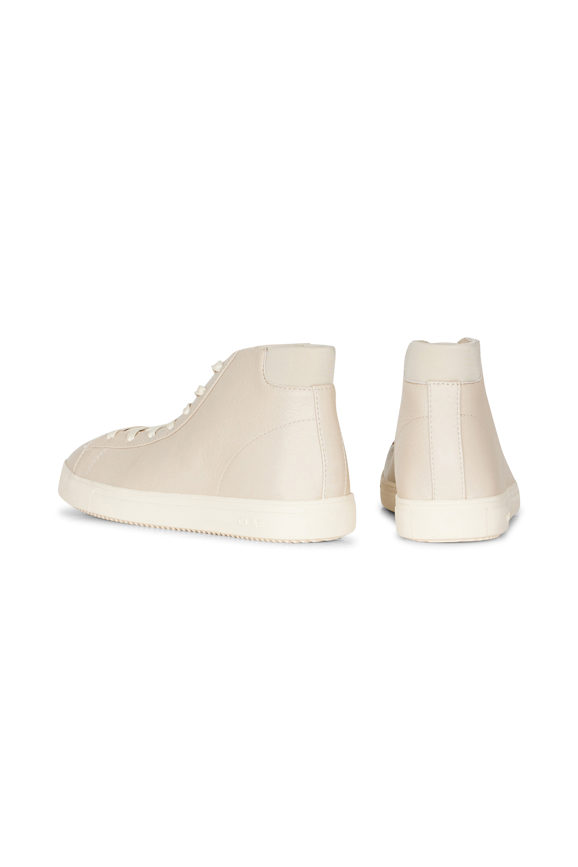 CLAE Baskets BRADLEY MID OFF WHITE LT Beige