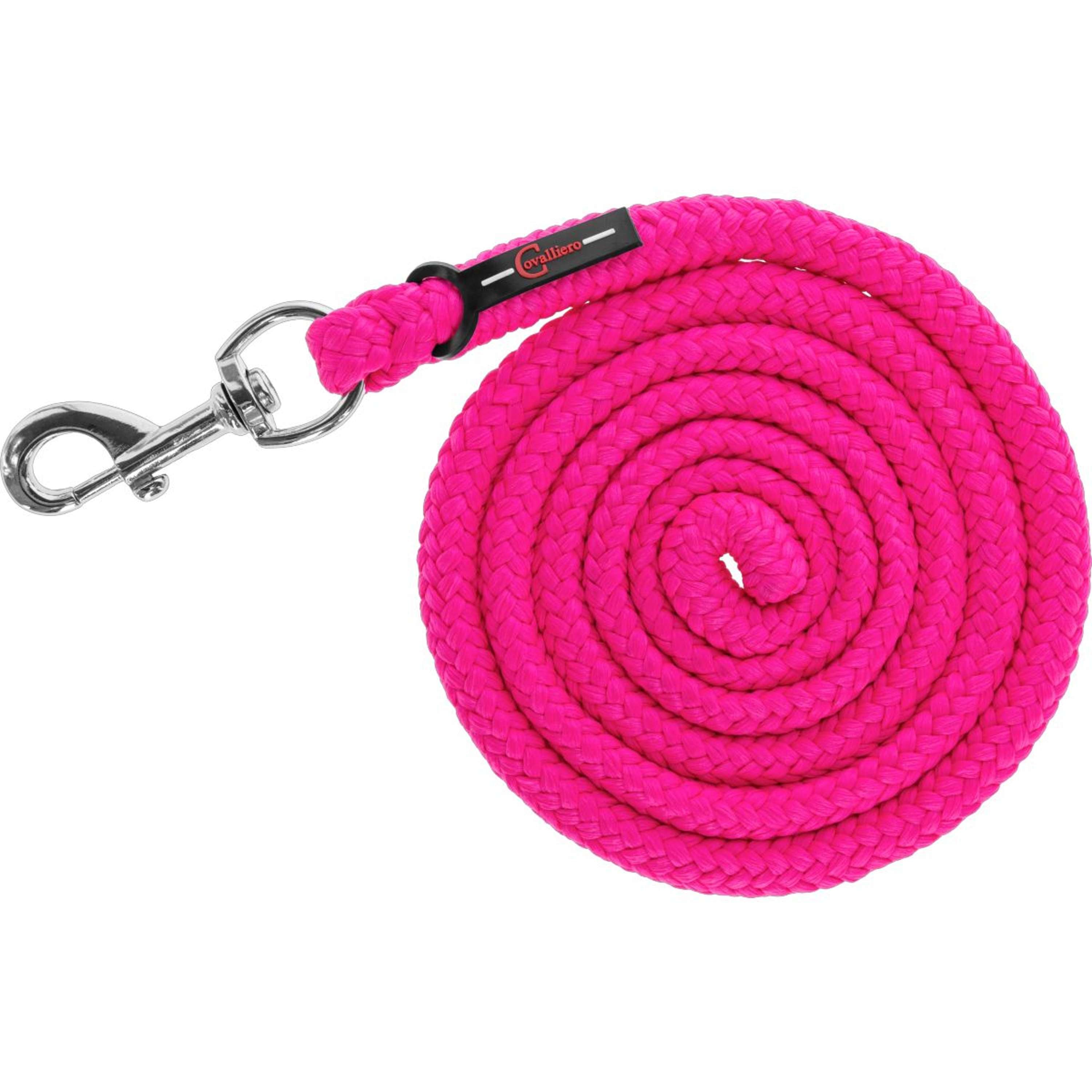 Covalliero Halstertouw Hippo Karbijnhaak Roze