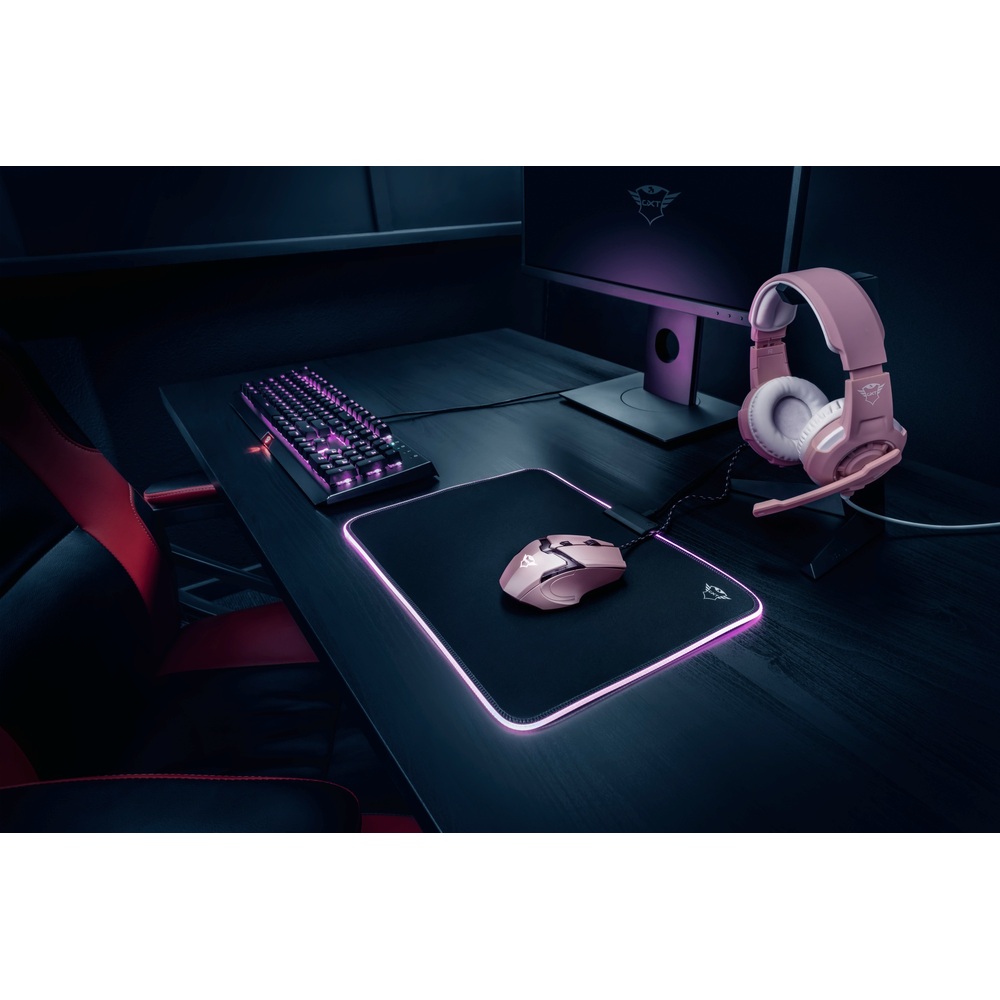 Trust GXT 101P Gav Gaming-Maus – Pink