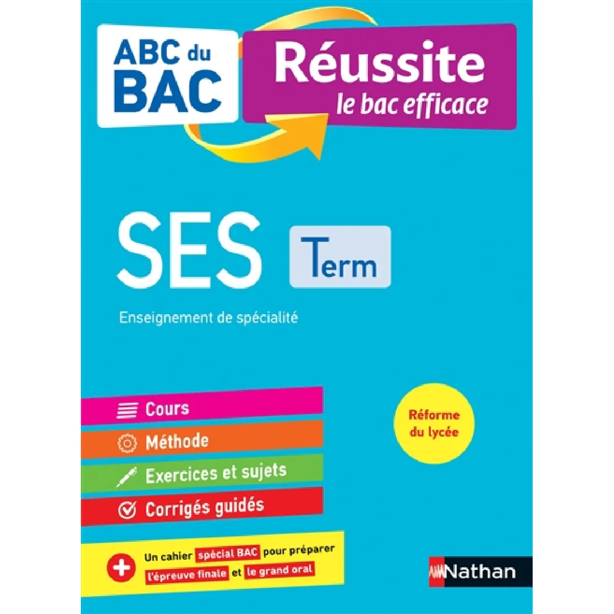 SES terminale : enseignement de spécialité : réforme du lycée · Occasion