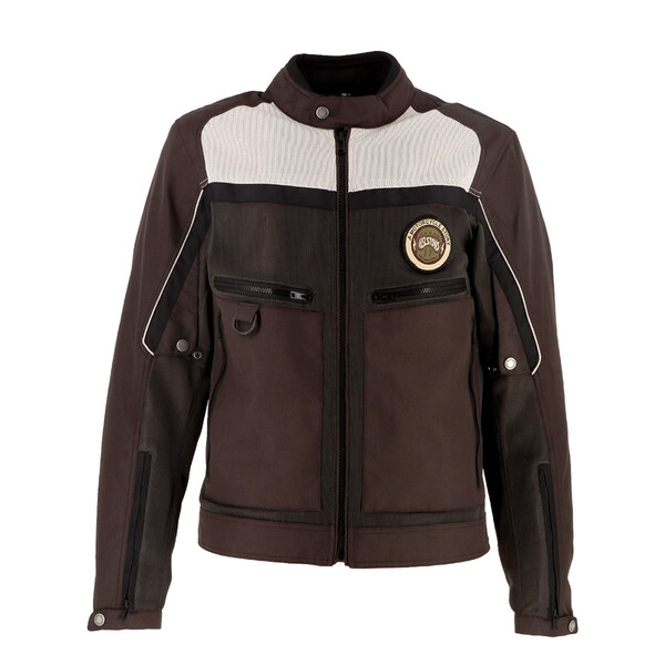 Helstons - Blouson Baja Air Marron / Beige